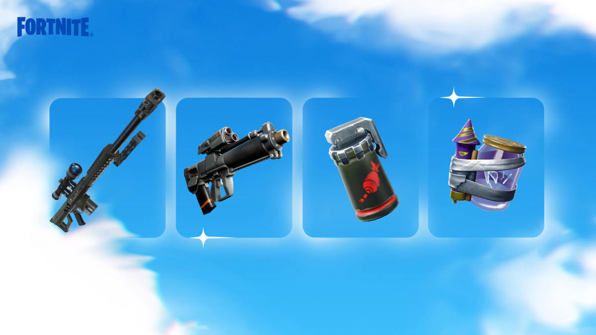 Fortnite 27.11 unvaulted weapons